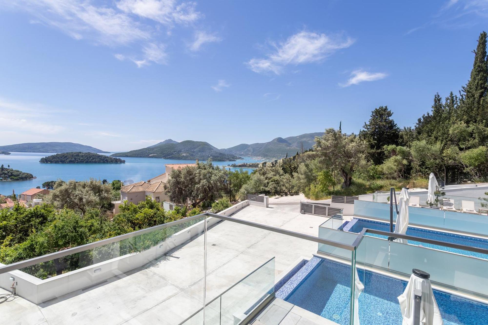 Diamond Blue Villas Lefkada นีดรี ภายนอก รูปภาพ